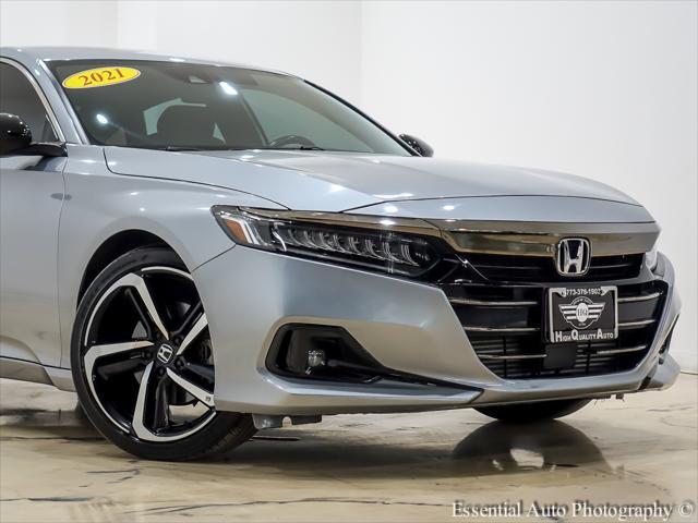 used 2021 Honda Accord car, priced at $24,995