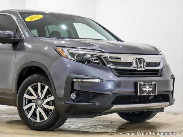 used 2021 Honda Pilot car, priced at $25,995