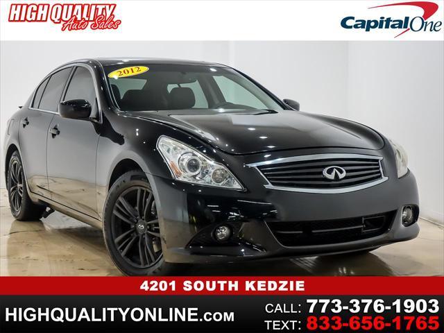 used 2012 INFINITI G37x car, priced at $12,995