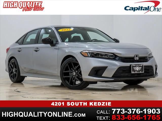 used 2022 Honda Civic car, priced at $24,995