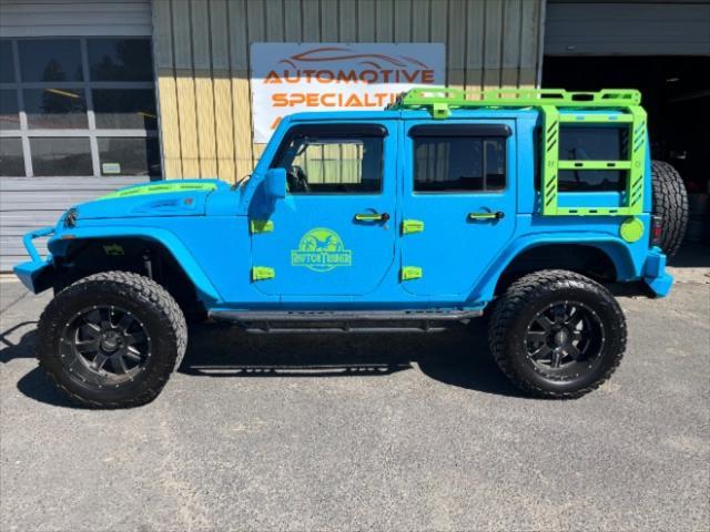 used 2018 Jeep Wrangler JK Unlimited car, priced at $44,975