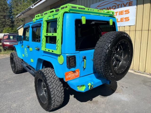 used 2018 Jeep Wrangler JK Unlimited car, priced at $44,975