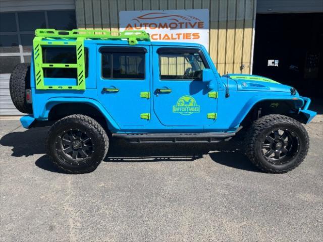 used 2018 Jeep Wrangler JK Unlimited car, priced at $44,975