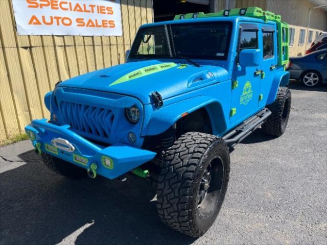 used 2018 Jeep Wrangler JK Unlimited car, priced at $44,975