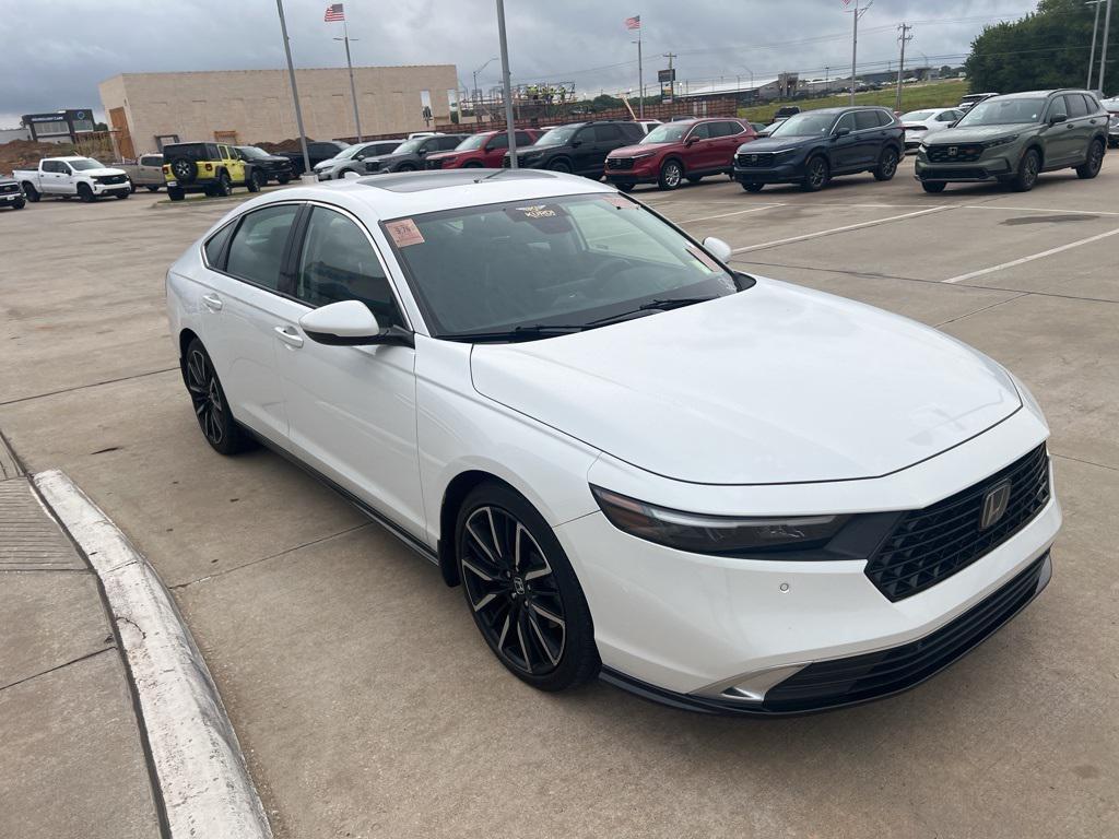 used 2023 Honda Accord Hybrid car, priced at $27,850