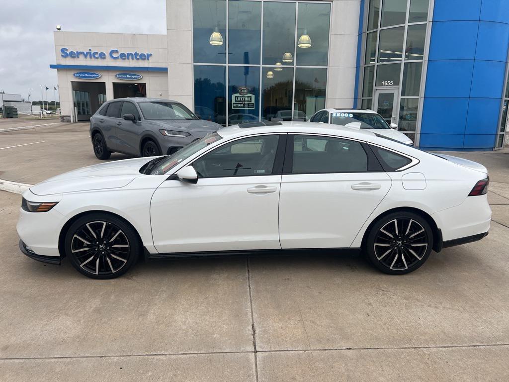 used 2023 Honda Accord Hybrid car, priced at $27,850