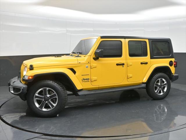 used 2021 Jeep Wrangler Unlimited car, priced at $25,300