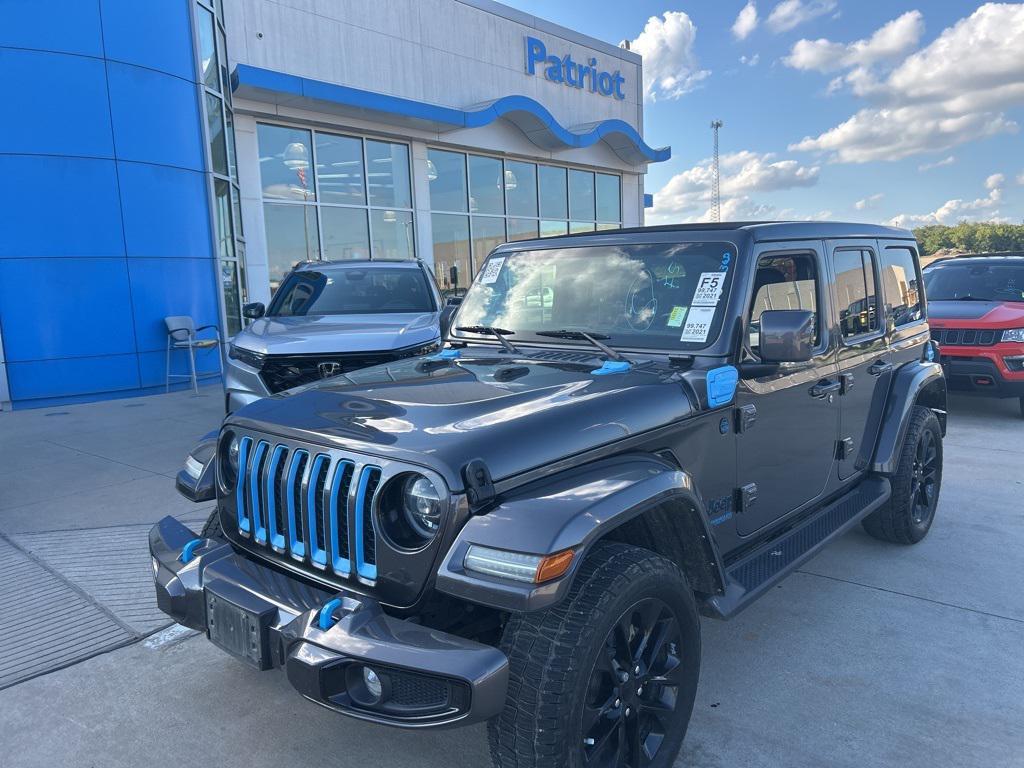 used 2021 Jeep Wrangler Unlimited 4xe car, priced at $27,200