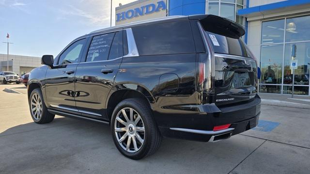 used 2022 Cadillac Escalade car, priced at $66,700