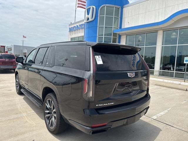 used 2023 Cadillac Escalade ESV car, priced at $70,250