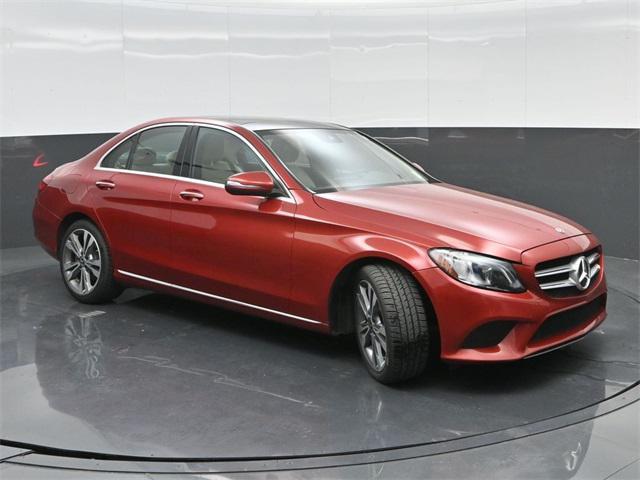 used 2021 Mercedes-Benz C-Class car, priced at $21,700