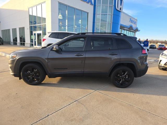 used 2021 Jeep Cherokee car, priced at $17,850