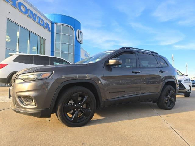 used 2021 Jeep Cherokee car, priced at $18,000