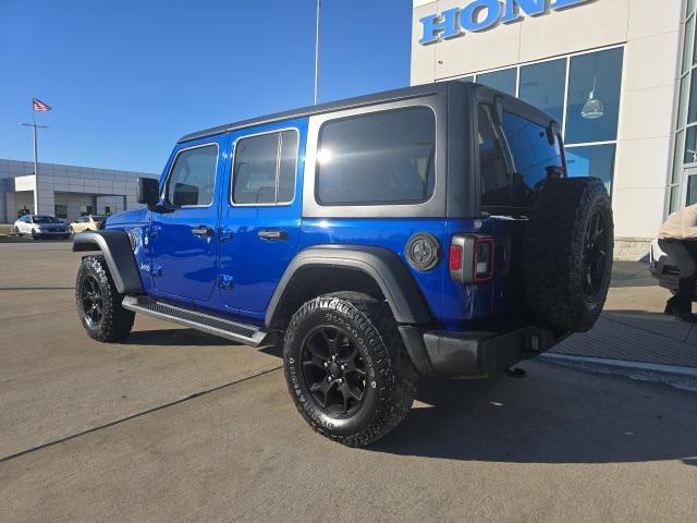 used 2020 Jeep Wrangler Unlimited car, priced at $26,850