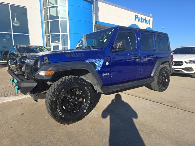 used 2020 Jeep Wrangler Unlimited car, priced at $26,850