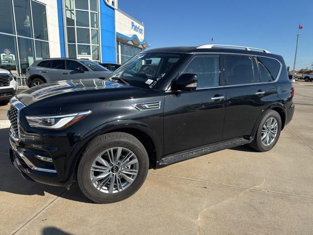 used 2024 INFINITI QX80 car, priced at $47,200
