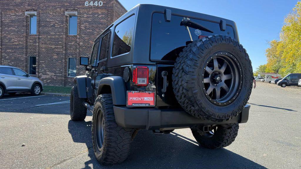 used 2015 Jeep Wrangler Unlimited car, priced at $17,450