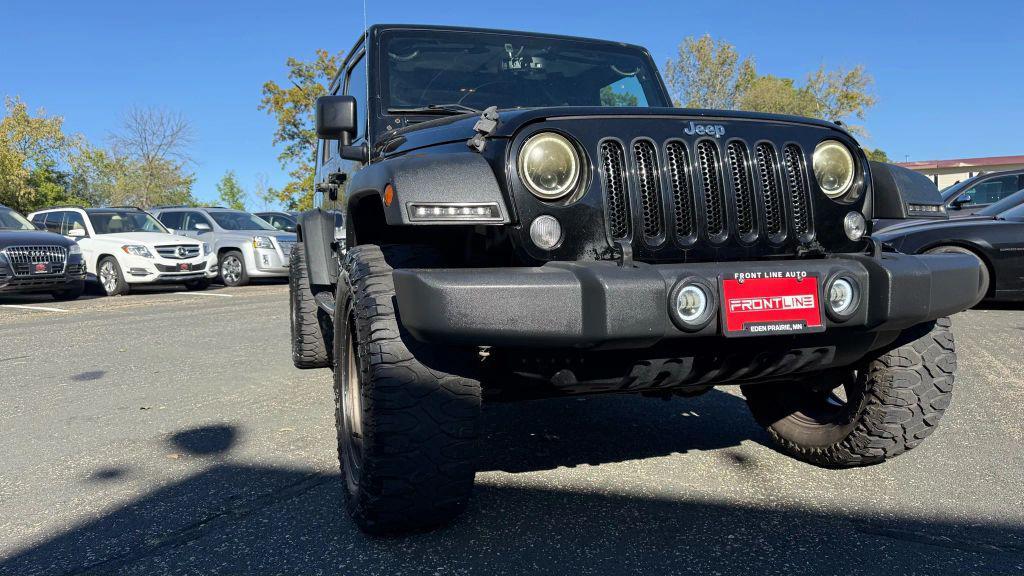 used 2015 Jeep Wrangler Unlimited car, priced at $17,450