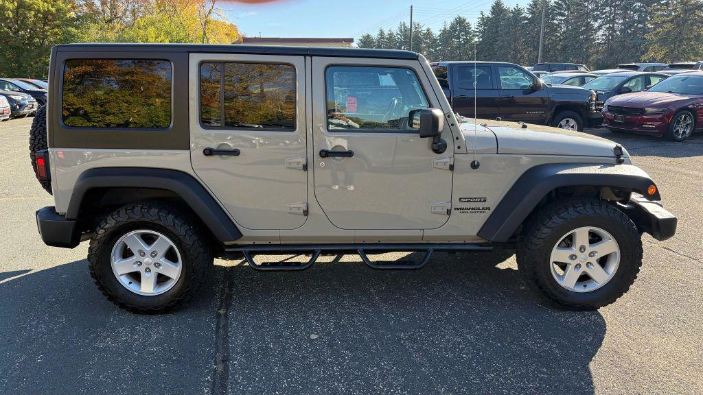 used 2017 Jeep Wrangler Unlimited car, priced at $16,950