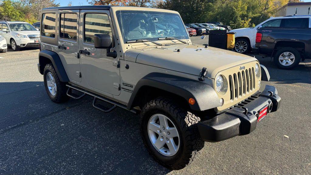 used 2017 Jeep Wrangler Unlimited car, priced at $16,950