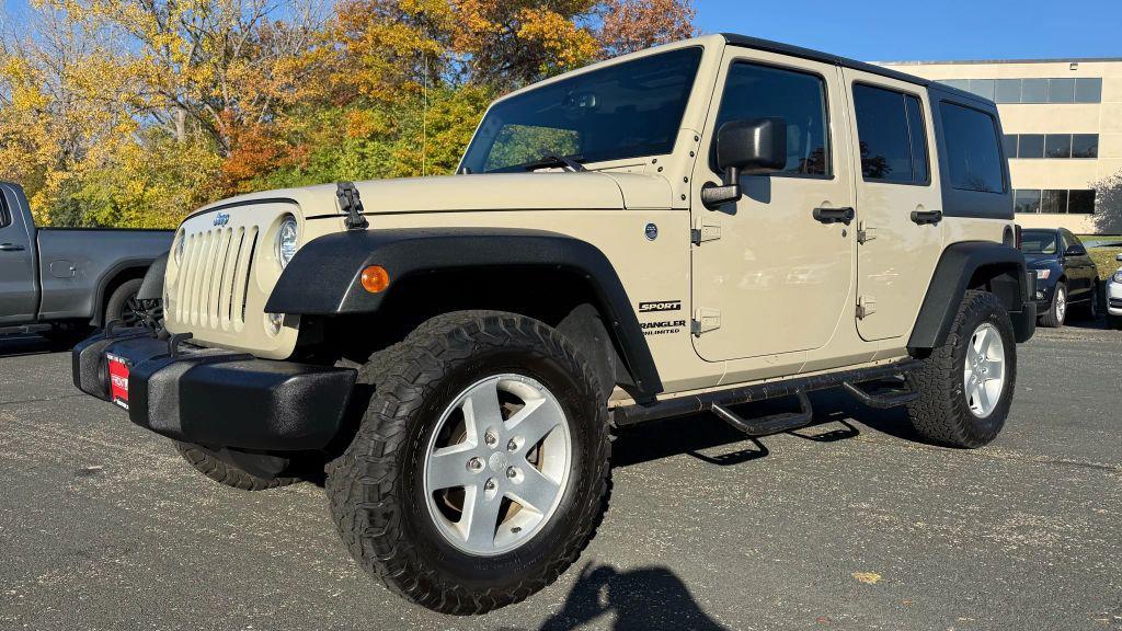 used 2017 Jeep Wrangler Unlimited car, priced at $16,950