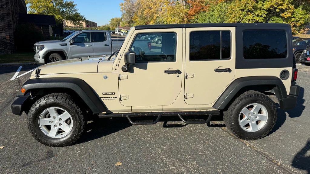 used 2017 Jeep Wrangler Unlimited car, priced at $16,950