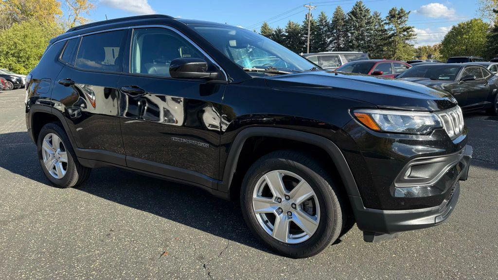 used 2022 Jeep Compass car, priced at $17,950