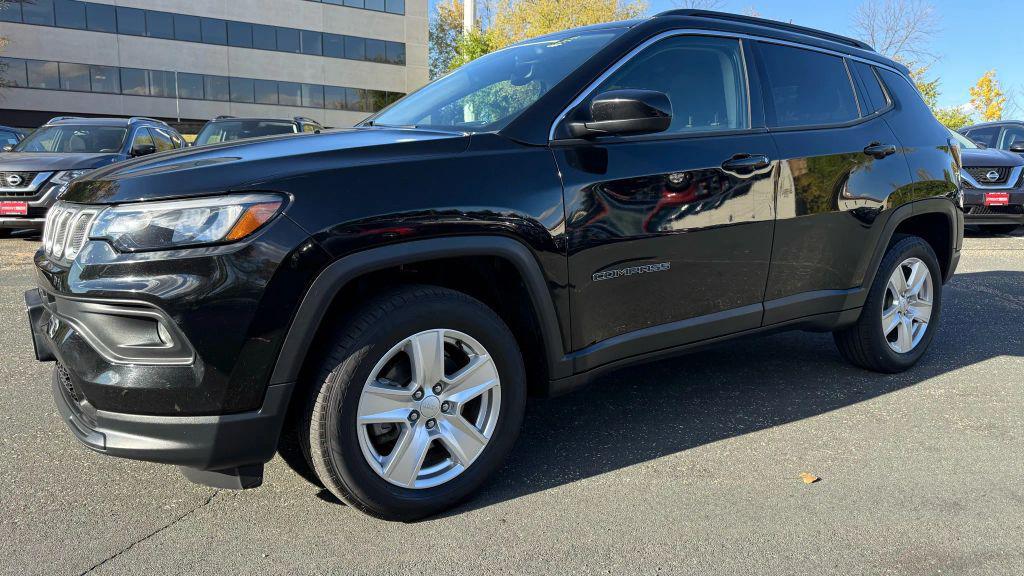 used 2022 Jeep Compass car, priced at $17,950