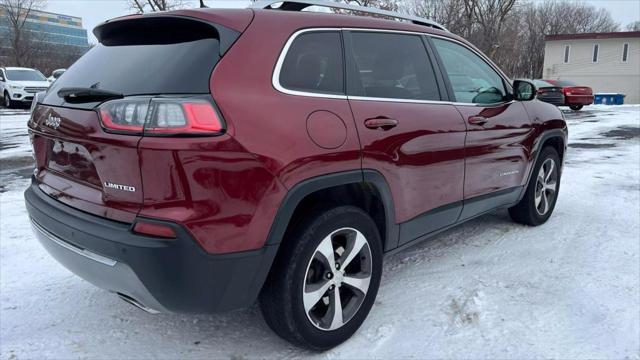 used 2019 Jeep Cherokee car, priced at $12,950