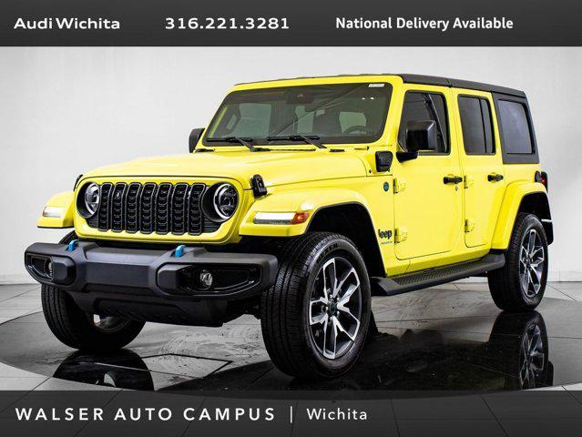used 2024 Jeep Wrangler 4xe car, priced at $37,598