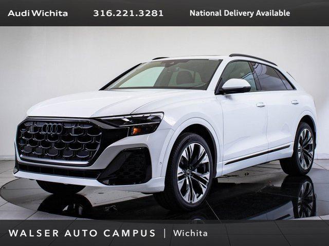 new 2025 Audi Q8 car, priced at $77,698