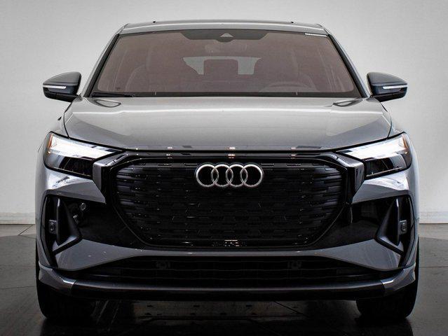 new 2025 Audi Q4 e-tron Sportback car, priced at $56,498