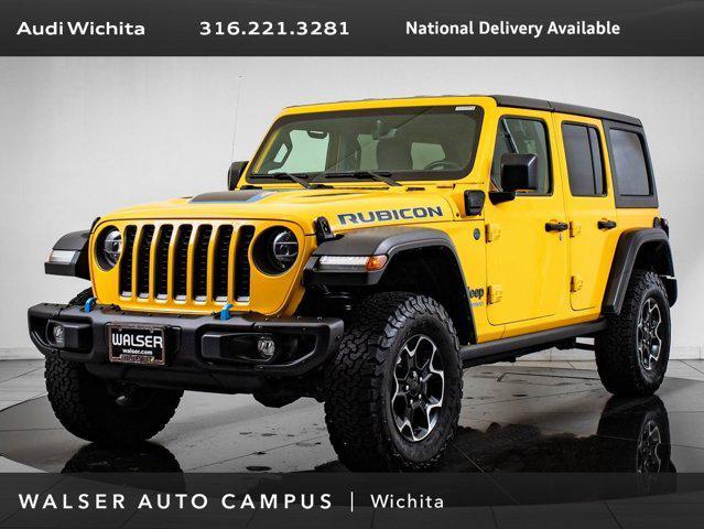 used 2021 Jeep Wrangler Unlimited 4xe car, priced at $38,698