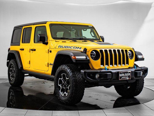 used 2021 Jeep Wrangler Unlimited 4xe car, priced at $38,698