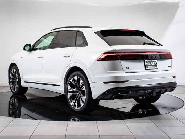 new 2025 Audi Q8 car, priced at $77,798