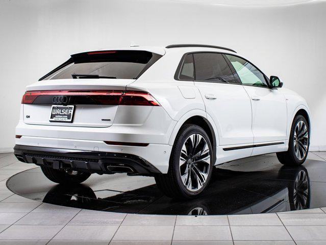 new 2025 Audi Q8 car, priced at $77,798