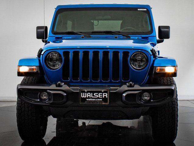 used 2021 Jeep Wrangler Unlimited car, priced at $36,598