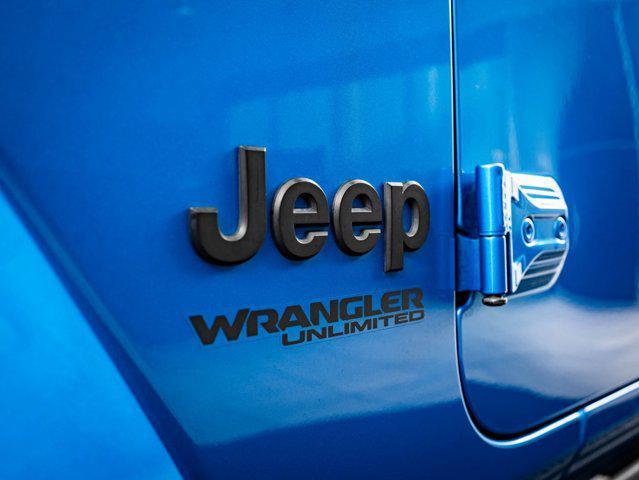 used 2021 Jeep Wrangler Unlimited car, priced at $36,598