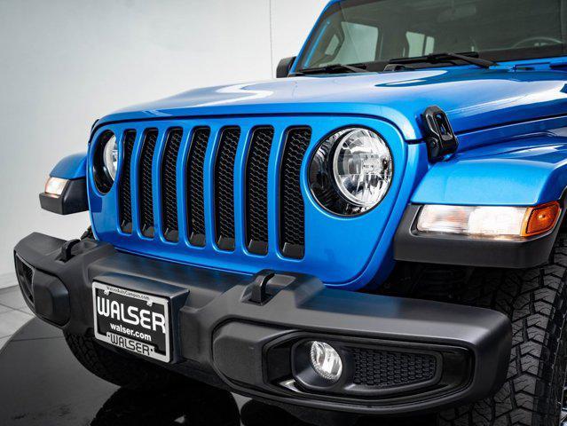 used 2021 Jeep Wrangler Unlimited car, priced at $36,598