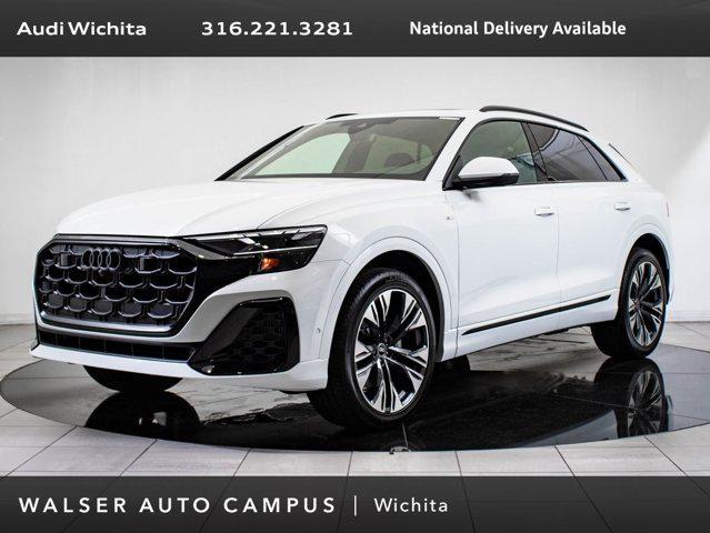 new 2025 Audi Q8 car, priced at $73,998