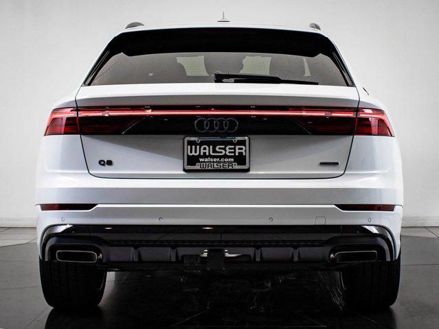 new 2025 Audi Q8 car, priced at $73,998