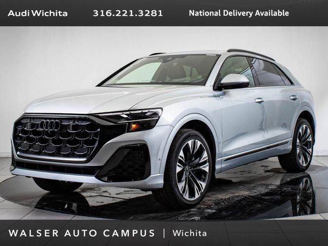 new 2025 Audi Q8 car, priced at $75,498