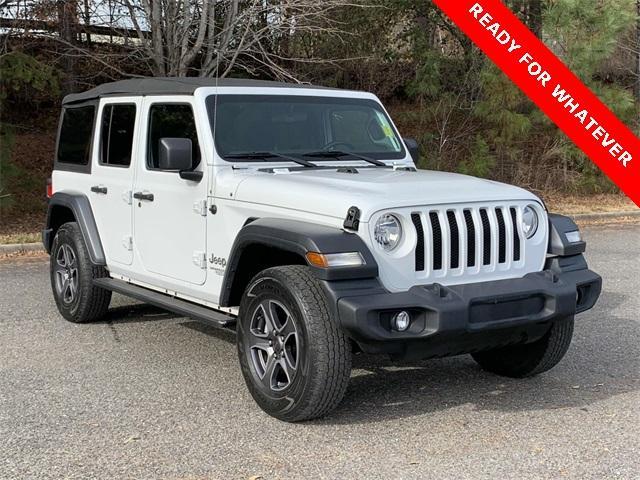 used 2018 Jeep Wrangler Unlimited car, priced at $24,995