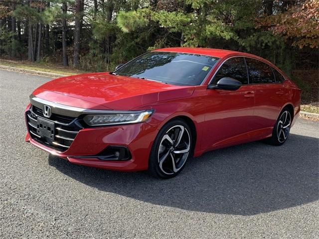 used 2021 Honda Accord car, priced at $24,700