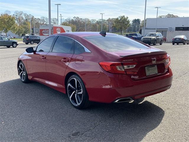 used 2021 Honda Accord car, priced at $24,700