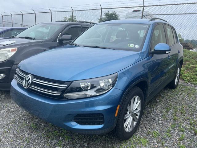 used 2018 Volkswagen Tiguan Limited car, priced at $16,221