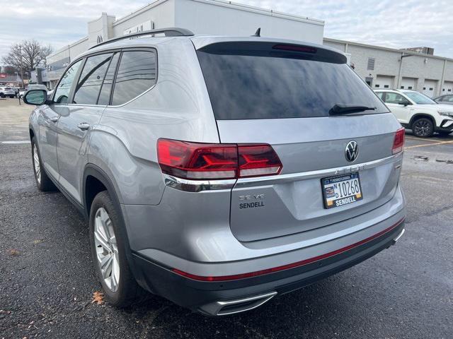 used 2021 Volkswagen Atlas car, priced at $28,054