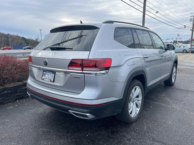 used 2021 Volkswagen Atlas car, priced at $28,054