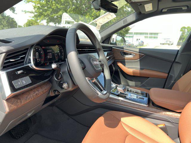 new 2024 Audi Q8 car, priced at $80,575