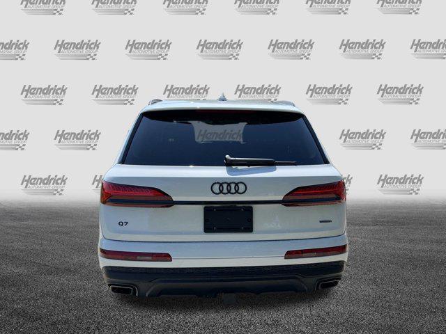 new 2025 Audi Q7 car, priced at $77,750